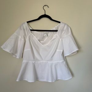 Club Monaco Peplum Top